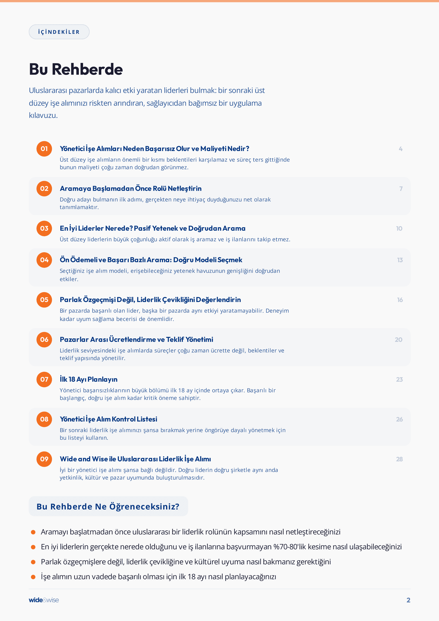 The Executive Hiring Guide · Preview page 2