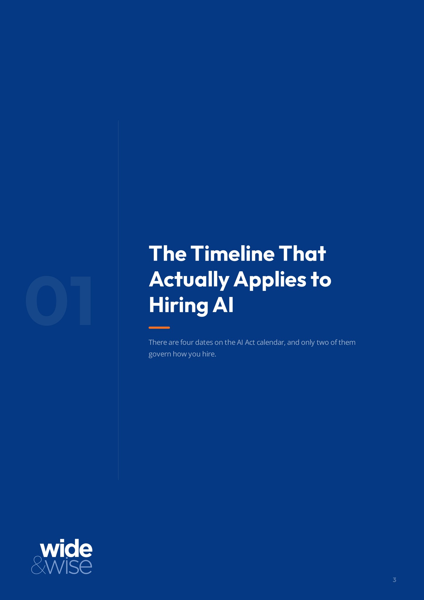 The EU AI Act and Executive Hiring · Preview page 3